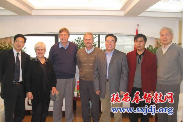挪威圣约教会访问陕西教会(图2)