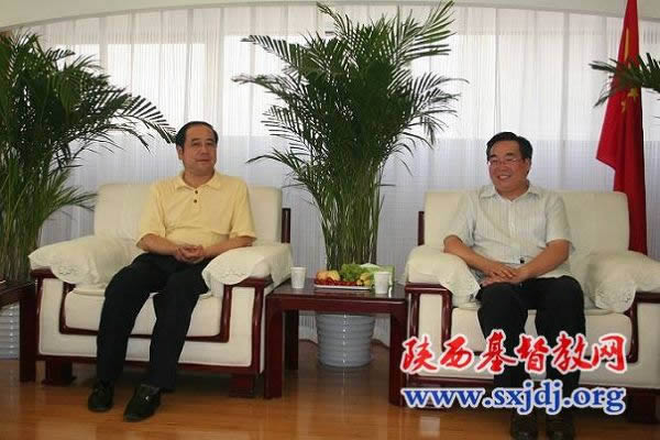 省佛协、省道协一行来省基督教两会参观、交流