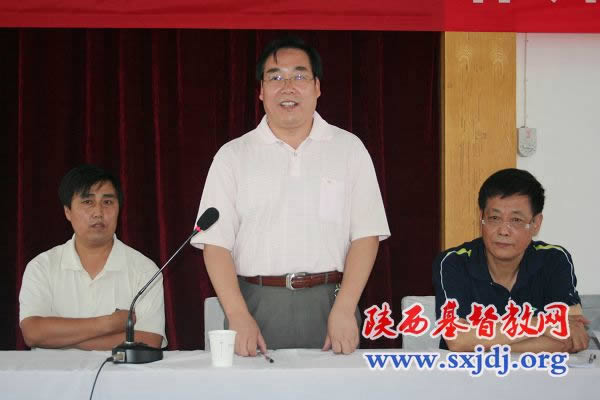 陕西圣经学校举行陕西省基督教第二十期教牧义工培训班开学典礼(图3)