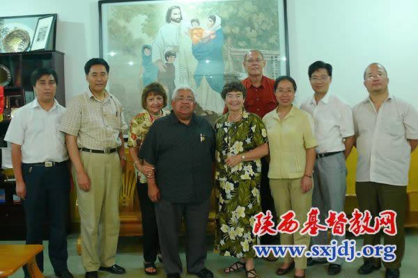 美国基督会和美国联合基督教会访问陕西省基督教两会和陕西圣经学校(图4)