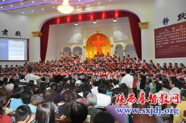 王俊牧师出席岐山县教会新教堂落成典礼(图3)