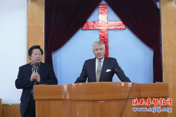 我会接待美国纽约神学教育中心客人一行(图3)