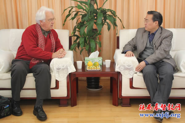 省基督教两会接待挪威尤约翰牧师一行(图2)