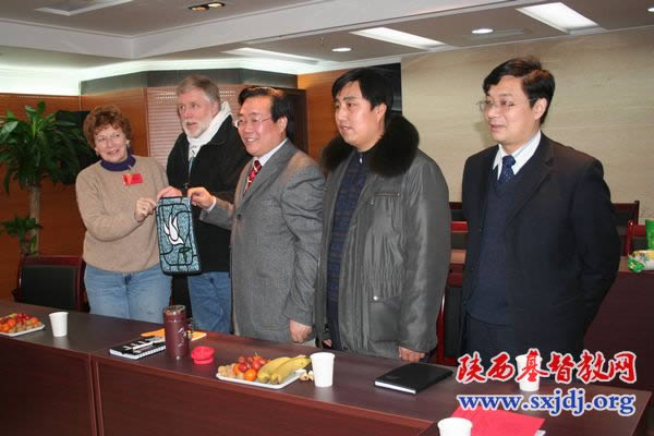 省基督教两会接待美国联合卫理公会一行(图4)
