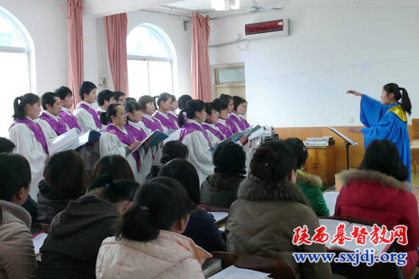 陕西圣经学校举行世界公祷日崇拜