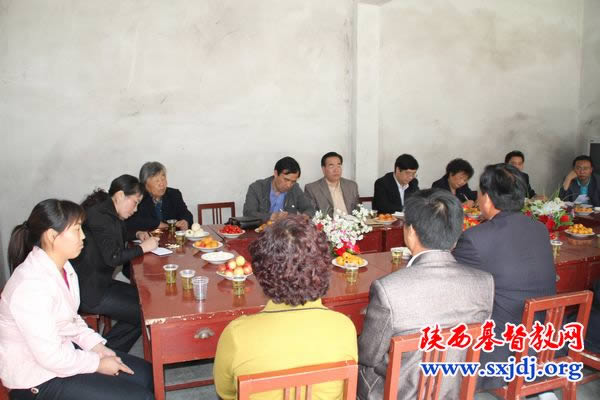 省两会主席、会长王俊牧师到南郑、城固教会走访调研(图2)