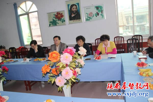 省两会主席、会长王俊牧师到南郑、城固教会走访调研(图8)