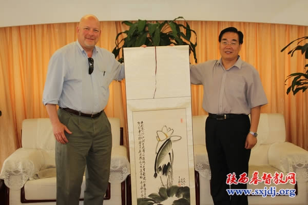 省基督教两会接待海外协会国际学院一行(图2)