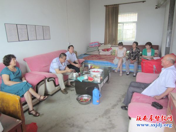 省基督教两会主席、会长王俊牧师到富县、宜君县教会指导工作