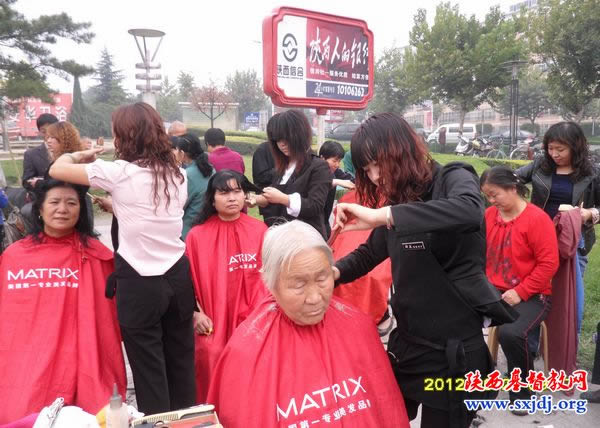 韩城市基督教会积极开展“慈爱人间，五教同行”宗教慈善周活动(图3)