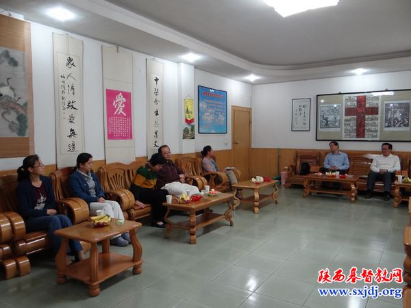 省民委、宗教局书记张宁岗到陕西圣经学校调研(图2)