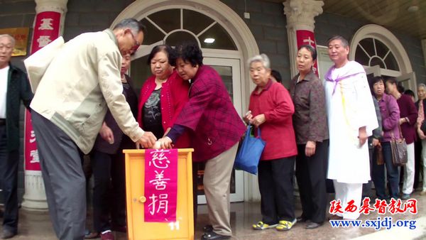 宝鸡市十里铺堂举行“慈善周”活动(图4)