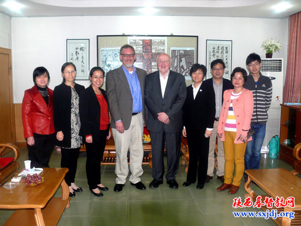 美国福乐神学院前院长毛瑞琪牧师到陕西圣经学校演讲(图3)