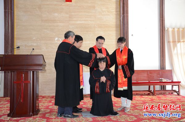省基督教两会在榆林举行圣职按立典礼(图2)