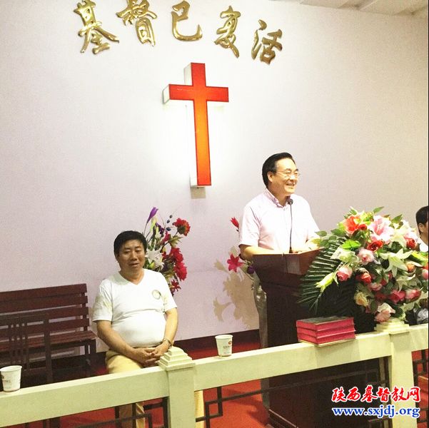 省基督教两会主席、会长王俊牧师一行前往商洛市洛南县、山阳县教会走访调研(图4)