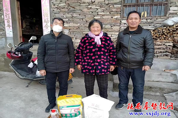 白河县基督教会开展新春探访慰问活动