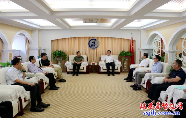 省基督教两会、陕西圣经学校热情接待单渭祥牧师一行