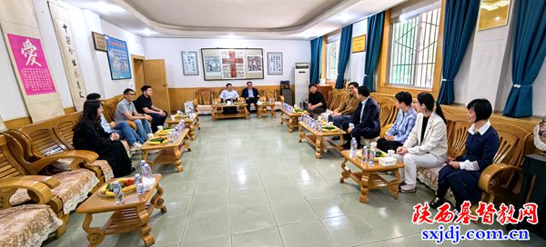 广东基督教协和神学院副院长蔡建伟牧师一行到访陕西圣经学校友好交流