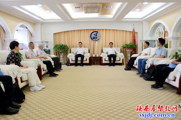 省基督教两会、陕西圣经学校热情接待杭州市萧山区基督教两会一行