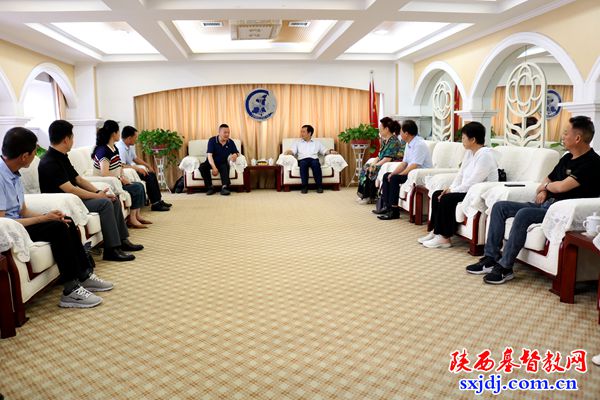 省基督教两会接待宝鸡市基督教两会班子成员一行