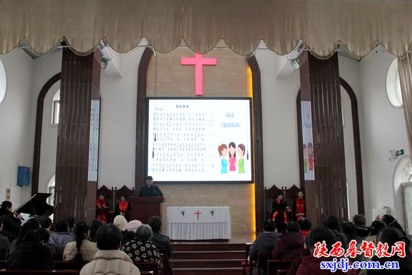 榆阳区芝圃巷基督教堂举办 2025 年妇女公祷日崇拜活动