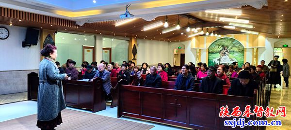 宝鸡市基督教各堂点举办重阳节敬老活动