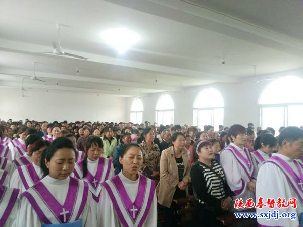 汉中洋县江村聚会点献堂典礼(图2)