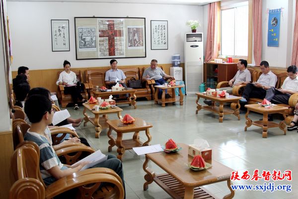 省宗教局张宁岗局长到圣经学校调研