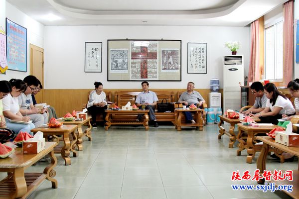 省宗教局张宁岗局长到圣经学校调研(图3)