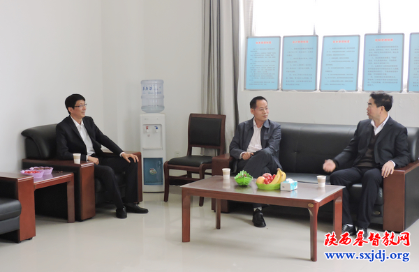 省委统战部虞浩桂处长走访渭南市基督教两会(图2)