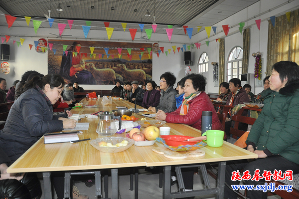 岐山县基督教会召开2016年各团契年终总结会