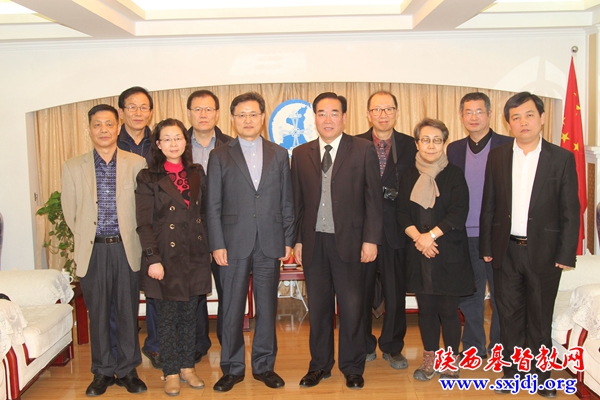 韩国首尔上道中央教会朴逢洙牧师一行访问我省教会(图3)