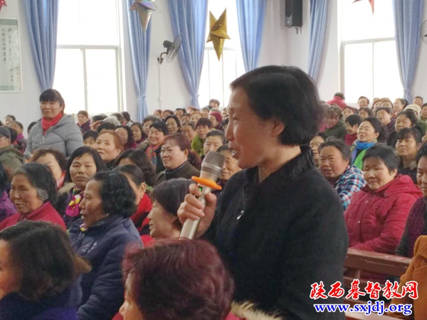 汉中市经济开发区教会举办庆贺“三八妇女节”活动(图1)