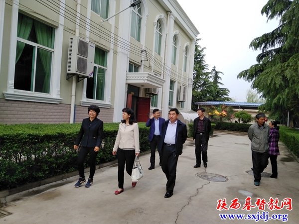 宝鸡市委统战部常务副部长樊瑞君视察调研岐山县基督教工作