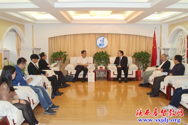 省宗教局王爱民局长走访省基督教两会(图2)