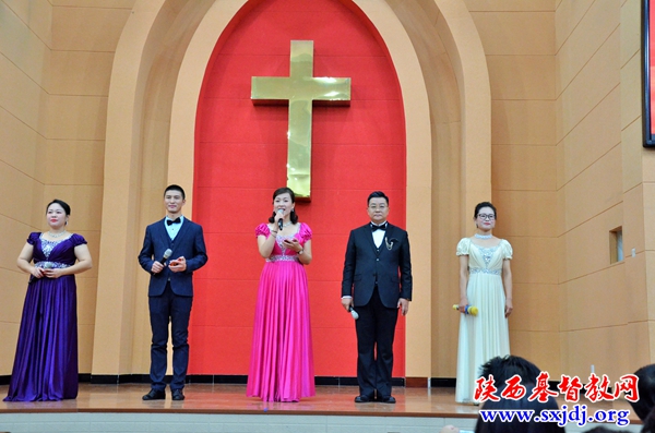 陕西圣经学校建校三十周年感恩赞美晚会在西安隆重举行(图1)