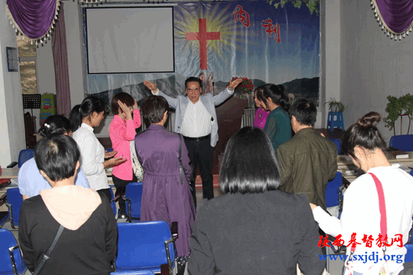 省基督教两会主席会长王俊牧师赴延安教会开展调研事工(图8)
