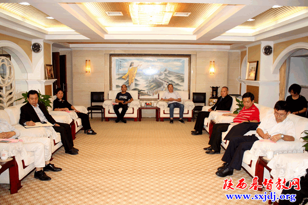 “陕西省基督教两会庆祝新中国成立70周年座谈会”在我会会所顺利举行(图5)