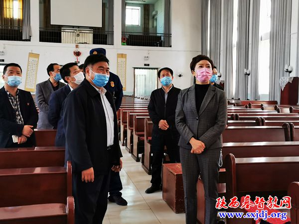 泾河新城泾干基督教会接待泾河新城管委会领导一行检查安全工作(图2)