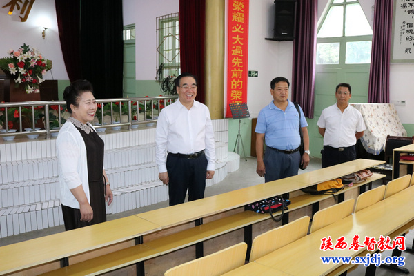 省基督教两会主席、会长王俊牧师赴商洛市教会走访调研(图9)