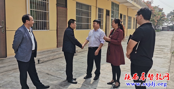 泾河新城统战部检查各堂点消防安全工作