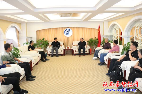 余姚市基督教两会常委一行到访省基督教两会及陕西圣经学校(图1)