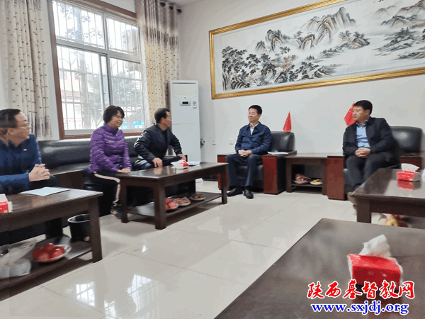 宝鸡市委常委、统战部部长高宏真莅临岐山县基督教会检查指导工作
