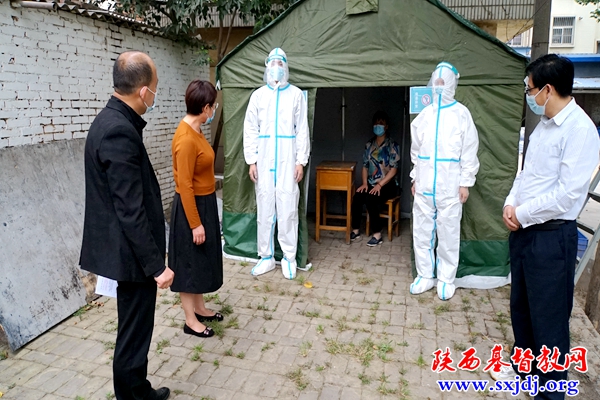 陕西圣经学校进行新冠肺炎疫情应急处置演练(图4)