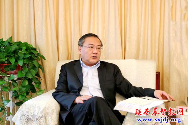 省民宗委主任董劲威一行走访省基督教两会(图2)