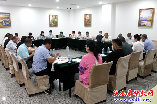 榆林市基督教爱国会举行“宗教政策法规 宣传月”活动启动仪式暨三届七次委员会(图2)