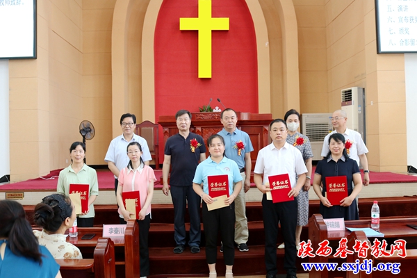 省基督教两会“喜迎二十大，学‘四史’征文主题演讲比赛”在西安成功举办(图7)