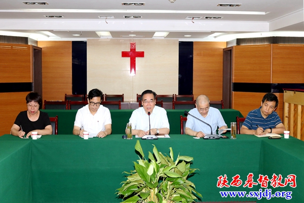 省基督教两会组织召开中央统战工作会议精神学习座谈会(图2)