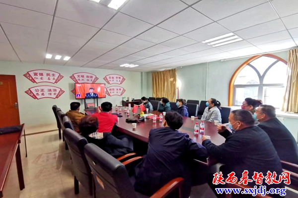 喜迎二十大 奋进新征程——省基督教两会认真组织全省教会收看“党的二十大”开幕会现场直播（一）(图11)