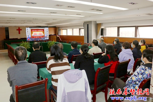 喜迎二十大 奋进新征程——省基督教两会认真组织全省教会收看“党的二十大”开幕会现场直播（一）(图3)